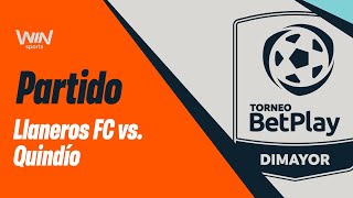 LLANEROS FC VS DEPORTES QUINDÍO  TORNEO BETPLAY DIMAYOR 20242  FECHA 13 [upl. by Mialliw949]