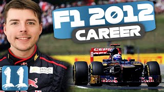 MY DEBUT FOR TORO ROSSO  F1 2012 Career  Episode 11 [upl. by Kcirderfla]