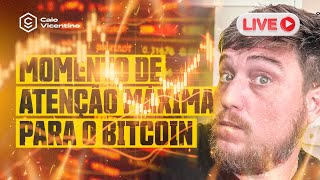 MOMENTO DE ATENÇÃO MÁXIMA PARA O BITCOIN  30012024 [upl. by Maridel]