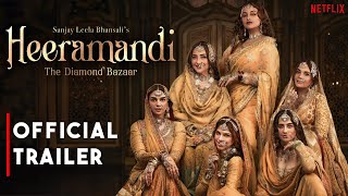 Heeramandi  Official Trailer  Manisha Aditi Rao Sonakshi Sinha  Sanjay Leela Bhansali  Concept [upl. by Ahsykal]