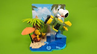 Recenzja  Bluebricks Snoopy i Woodstock na plaży [upl. by Lucho]