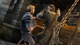 Asher and Rodrik Last Stand Game of Thrones  Telltale  Episode 5 Ending  Ashers Death [upl. by Tarton]