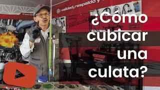 Cubicar la cámara de combustión y la junta de culata [upl. by Walt]