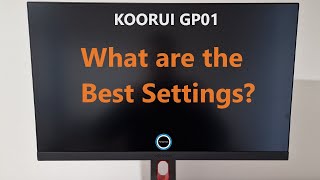 KOORUI GP01 Best Settings [upl. by Hofmann489]