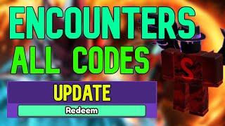 ALL Encounters CODES  Roblox Encounters Codes August 2023 [upl. by Siegfried]