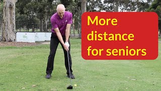 Best senior golf swing for distance [upl. by Enaols]