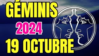 🙏 𝐔𝐧𝐚 𝐃𝐞𝐜𝐢𝐬𝐢ó𝐧 𝐄𝐧 𝐓𝐮𝐬 𝐌𝐚𝐧𝐨𝐬 🌟Horoscopo Géminis Hoy ♊ 19 de Octubre de 2024 💥 [upl. by Shornick]