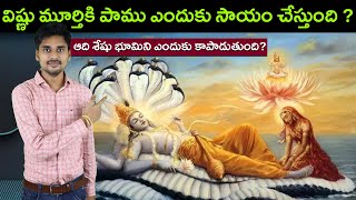 పాము పై విష్ణు మూర్తి ఎందుకు నిద్రపోతారు Ananta Shesha  Hinduism Facts Telugu [upl. by Isaac80]