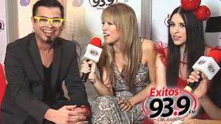 Entrevista con Belanova en el Concierto de Mexico que Exitos 939 te llevo [upl. by Llerrot]