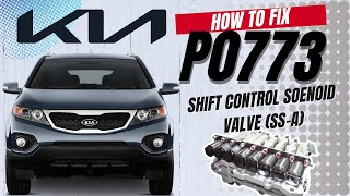 Test amp Fix P0773 Shift Control Solenoid Valve SSA  KIA Sorento XM 201014  35 Engine [upl. by Ayekim]