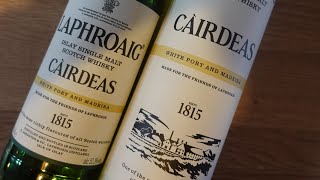 Laphroaig Cairdeas 2023 523  Whisky Wednesday [upl. by Nyroc]