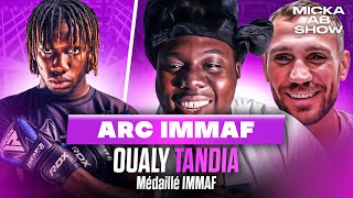 Micka amp AB Show x Oualy Tandia Son parcours aux IMMAF laffaire BAKI sa signature à lHEXAGONE [upl. by Malkah]