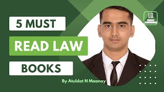 5 Must Read Law Books for Law Students  Part 1 [upl. by Lukin]