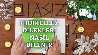 HIDIRELLEZ RİTÜELİ  HIDIRELLEZDE NASIL DİLEK DİLENİR [upl. by Odrawde720]