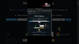 How to Download and Use NVM on Windows  Node Version Manager  Day 4 Nodejs Learning Nodejs NVM [upl. by Duyne]