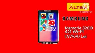 Reclama Altex Telefon Samsung Galaxy S100 20 Martie 2014 [upl. by Kerekes]