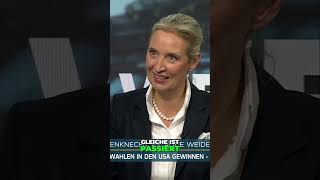 Weidel verteidigt sich und Wagenknecht gegen Reporter🔥💙 politik afd bsw deutschland bundestag [upl. by Rawna563]