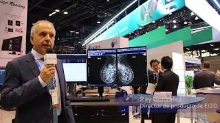 EIZO lanzó nuevo monitor de 5 MP en RSNA 2017 [upl. by Anelrahc]