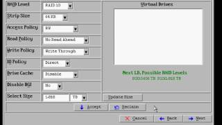 How to set up RAID 10 on LSI MegaRAID controllers for Supermicro Server [upl. by Hutt]