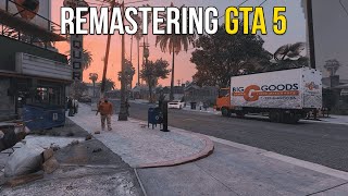 I remastered GTA 5 before GTA 6 comes out with mods [upl. by Schellens109]