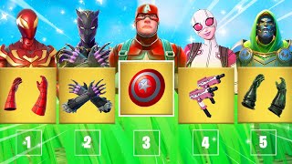 The RANDOM MARVEL Challenge in Fortnite [upl. by Titos]