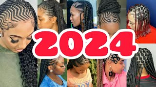 Look more elegant and cute with these braids hairstyles Cornrows braids hairstyles  Braids styles [upl. by Ikik833]