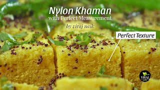 How to Make Nylon Khaman Recipe In Hindi  नायलॉन खमण Shorts [upl. by Eicyak]