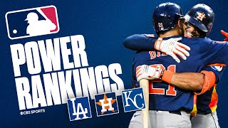 MLB Power Rankings Post AllStar Break Astros surge Royals into wild card spot  CBS Sports [upl. by Judye]