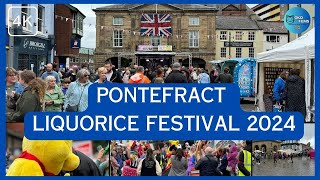 PONTEFRACT LIQUORICE FESTIVAL 2024 4K [upl. by Ogram]