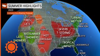 AccuWeather’s 2023 US summer forecast  AccuWeather [upl. by Navak]