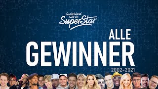 Alle DSDS Gewinner 20022021 JanMarten gewinnt 2021 [upl. by Uokes]