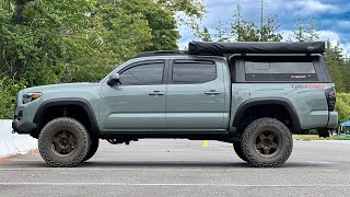 Tacoma Eibach 2R Suspension Setup  Deaver Stage 3 Leaf Springs [upl. by Lexi268]