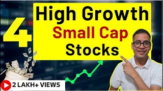 How To Find SMALL Cap HIGH Growth Stocks At Low Risk  Top 4 Small Cap Stocks  Rahul Jain Analysis [upl. by Tremain985]