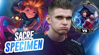 SOLOQ SMURF  SACRE SPECIMEN  ZOE VS AHRI  LOL FR [upl. by Knarf]