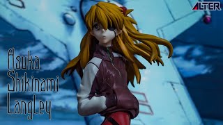 Evangelion Shikinami Asuka Langley  Alter Jersey ver  Figure Review [upl. by Nahtanod213]