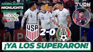 HIGHLIGHTS  Estados Unidos 20 México  Eliminatoria Catar 2021  TUDN [upl. by Leno198]