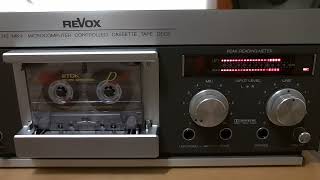 Revox B 710 Mkll kazettás magnó deck beállítás 3 [upl. by Anod740]