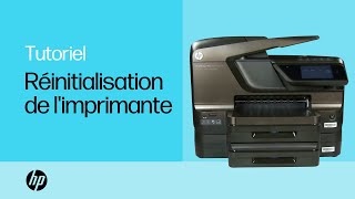 Réinitialiser votre imprimante HP  Imprimantes HP  HP Support [upl. by Eldnik34]