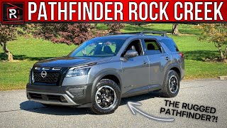 The 2024 Nissan Pathfinder Rock Creek Brings The Outdoorsy Lifestyle To Families [upl. by Holmann]