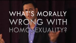 John Corvino  Whats Morally Wrong with Homosexuality Full DVD Video [upl. by Einahpit230]