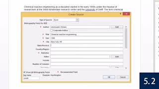 Word Tutorial 5 Referencing Common Sources [upl. by Pelson]