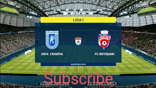 U Craiova vs FC Botosani  Liga 1  Championship Group  My prediction  Full HD Gameplay [upl. by Danczyk]