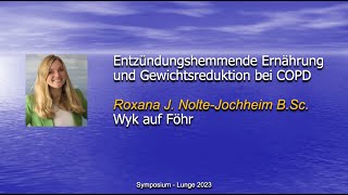 Entzündungshemmende Ernährung und Gewichtsreduktion bei COPD  15 Symposium Lunge [upl. by Frederich]