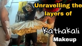 Unravelling the layers of Kathakali Make up  PSV natya sangham [upl. by Claresta]