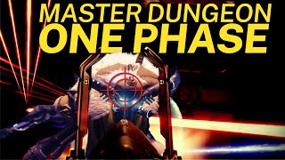 MASTER DUNGEON Grasp of Avarice ONE PHASE Final Boss  Artifice Armor Farm  Destiny 2 [upl. by Nahor]