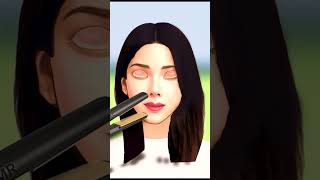 ASMR Hair Straightening at Hair Salon hairstraightening asmranimation asmrhairsalon [upl. by Adnohsed]