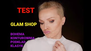 GLAM SHOP  paleta BOHEMA Konturownia podkład Glam Klasyk  szczera recenzja pierwsze wrażenie [upl. by Ellenehs]