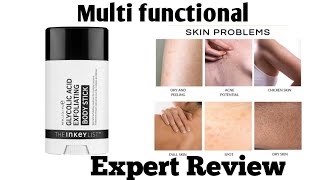 The INKEY List Glycolic Acid Exfoliating Body Stick Expert Review [upl. by Winifield]