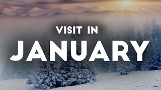 Top 10 Best Places to Visit in January 2024  Bucket List Travel [upl. by Ardnasela201]