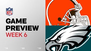 Cleveland Browns vs Philadelphia Eagles  2024 Week 6 Game Preview [upl. by Acemaj]